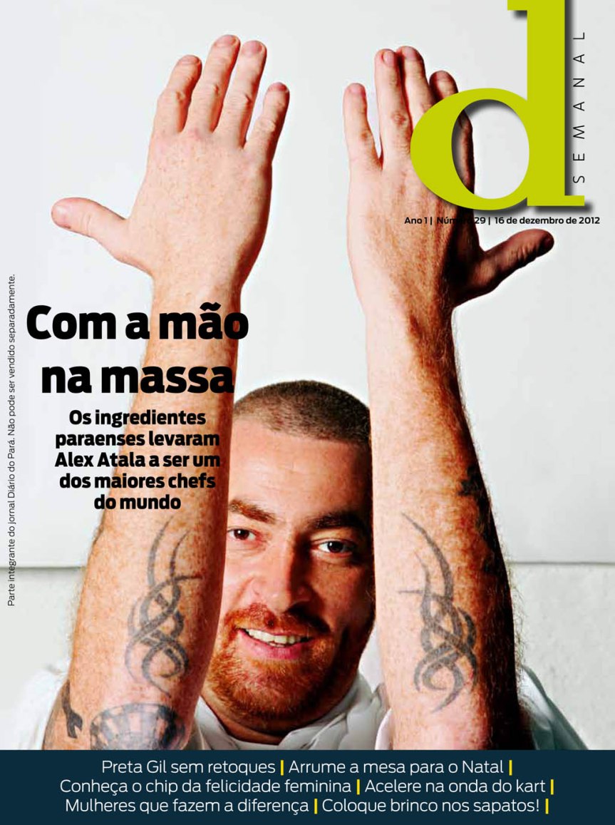 Capa da D Semanal, edição de domingo, 16