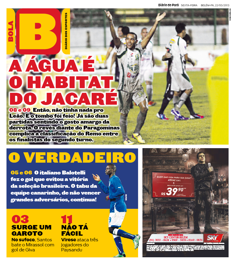 CAPA BOLA_22-03-2013