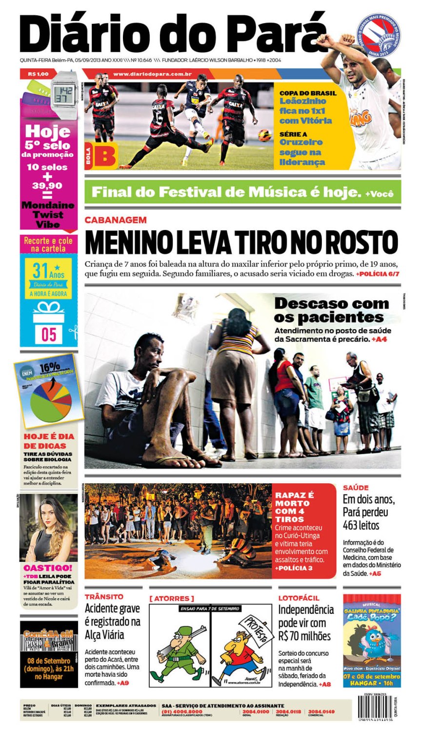 capa QUINTA 05-09-2013