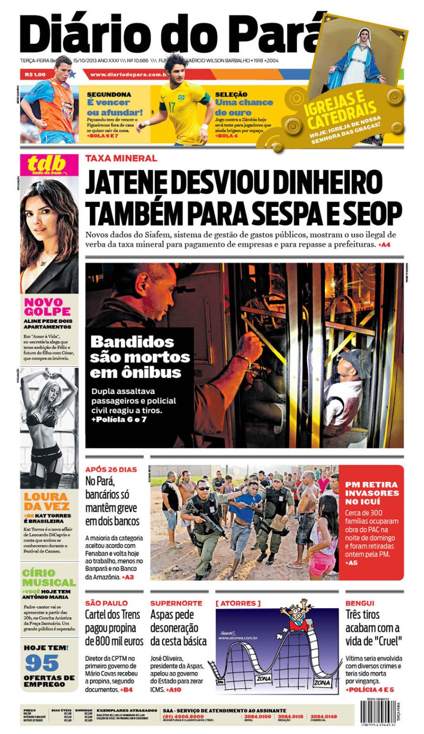 capa terça 15-10-2013