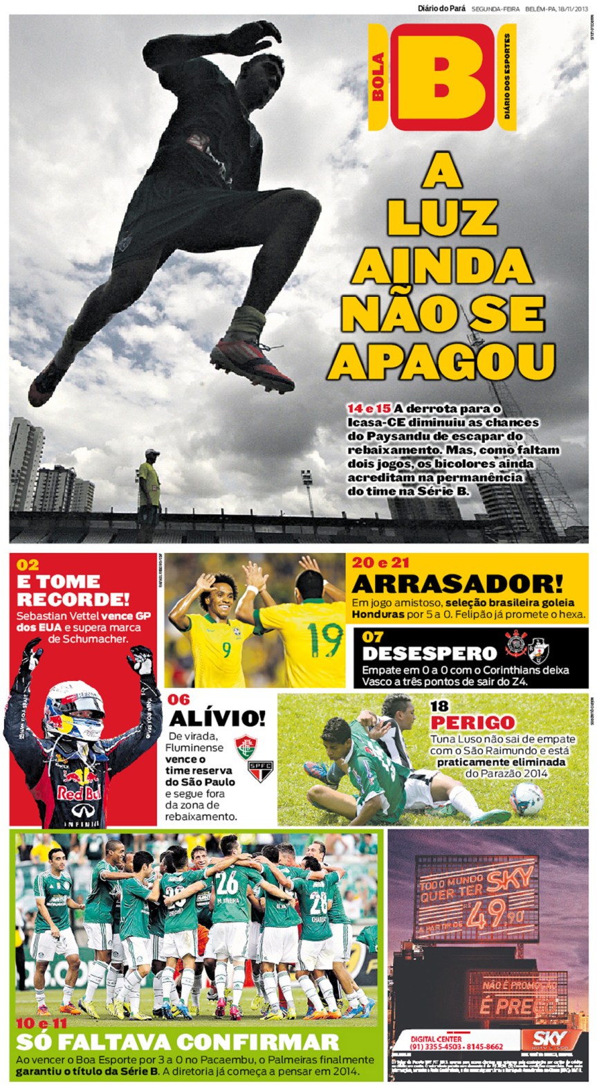 CAPA DO BOLA_18-11-2013
