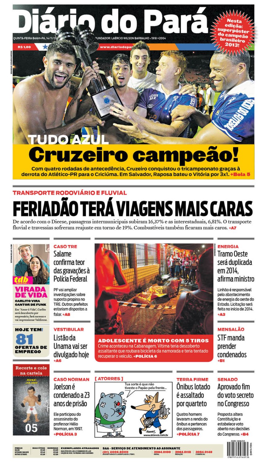 capa quinta 14-10-2013