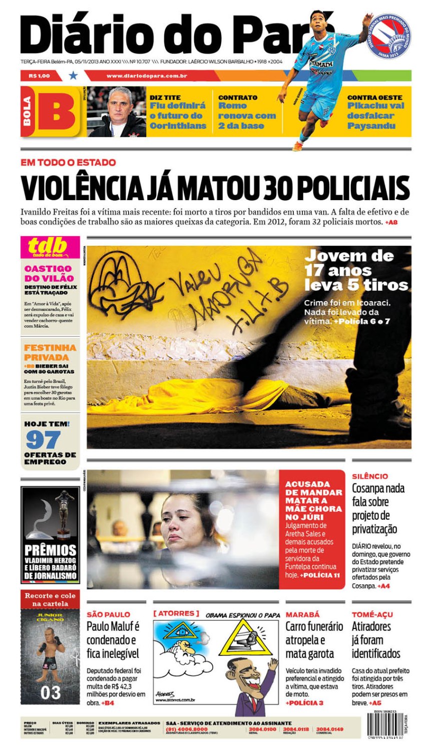 capa terça 05-10-2013