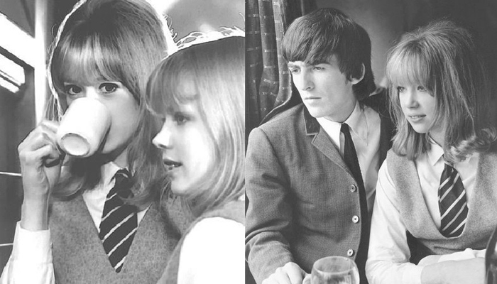 Pattie-Boyd-como-figurante-em-a-Hard-Days-Night