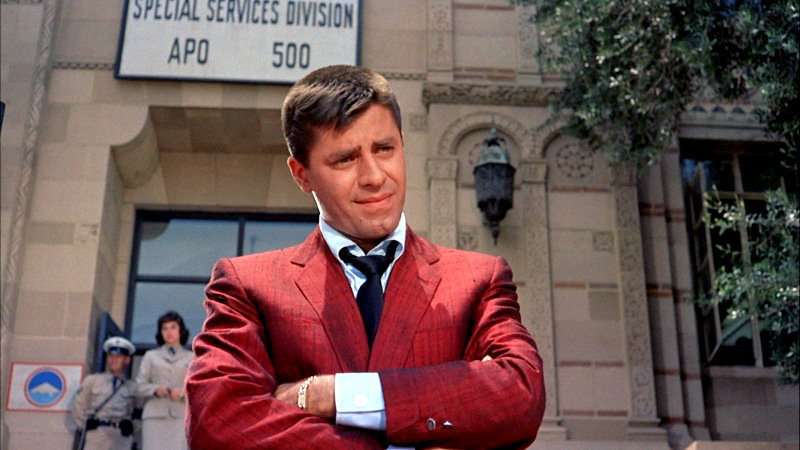 JERRY LEWIS as Clayton Poole in BANCANDO A AMA-SECA Rock-a-Bye Baby 1958 (4)