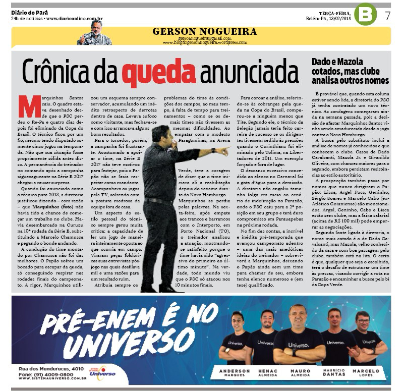 coluna do gerson - 13-02-2017